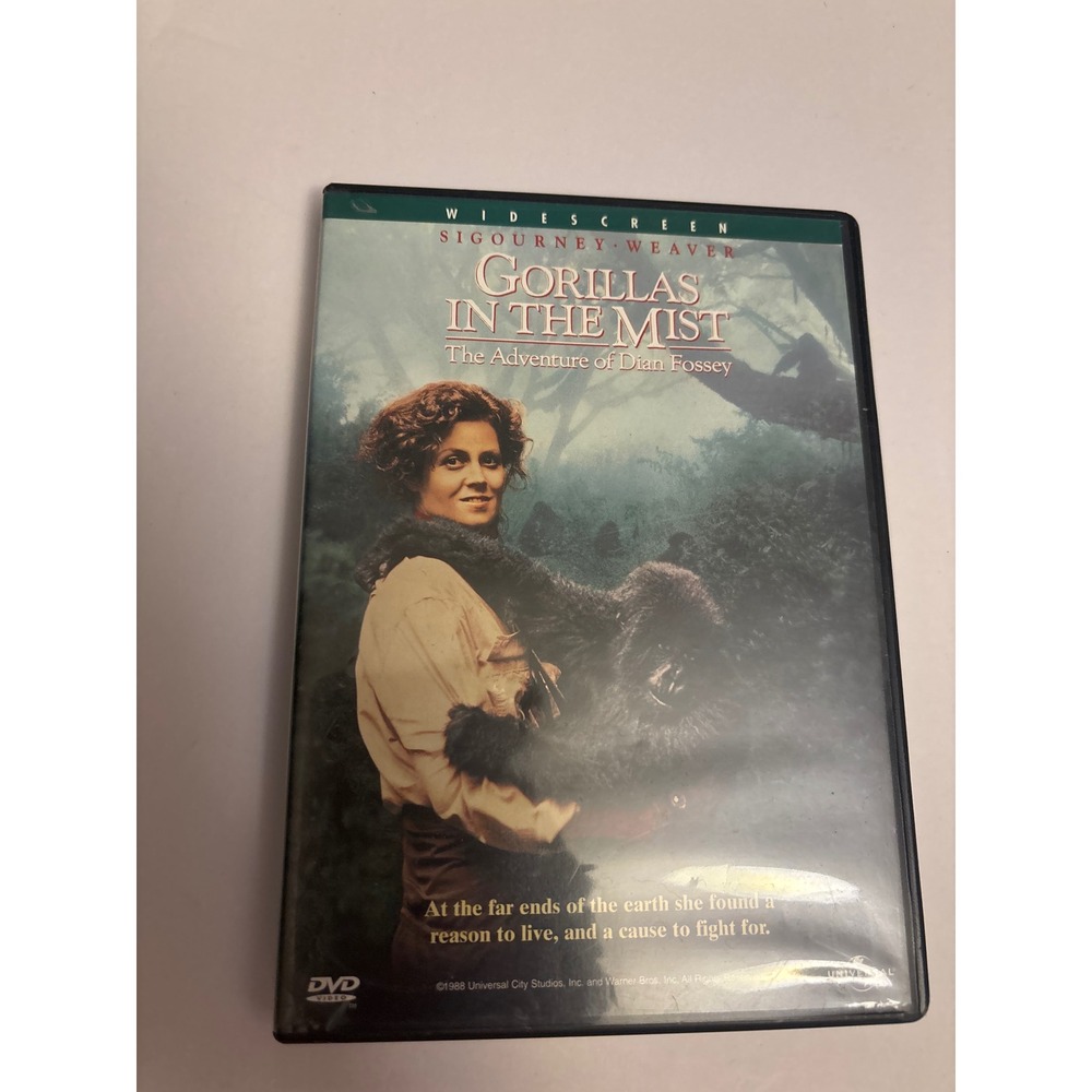 Gorillas in the Mist The Adventure Dian Fossey DVD Widescreen Sigourney Weaver